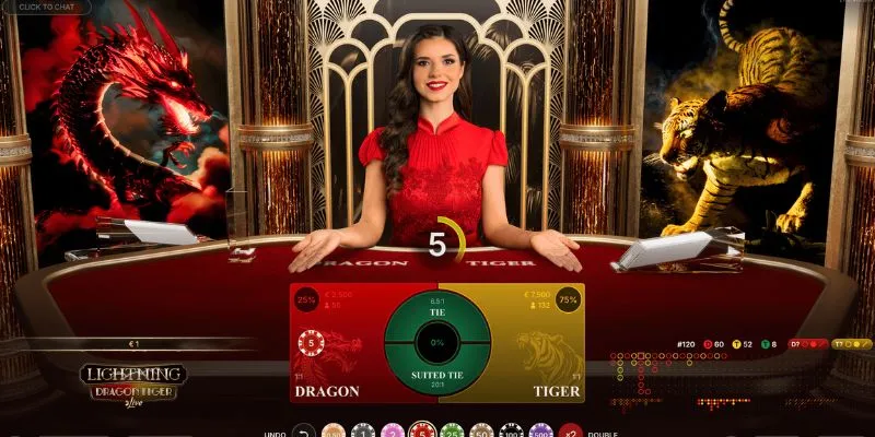 Game live casino BET88 Rồng Hổ Thú vị